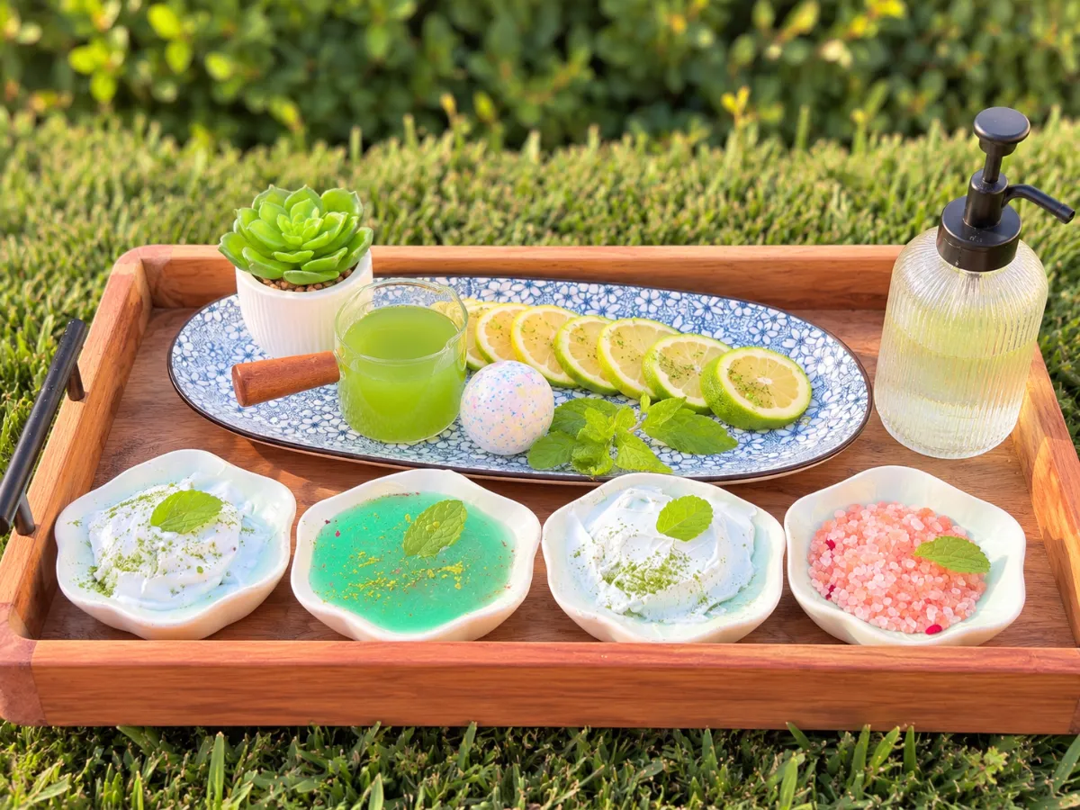 Matcha Pedicure pedicure tray