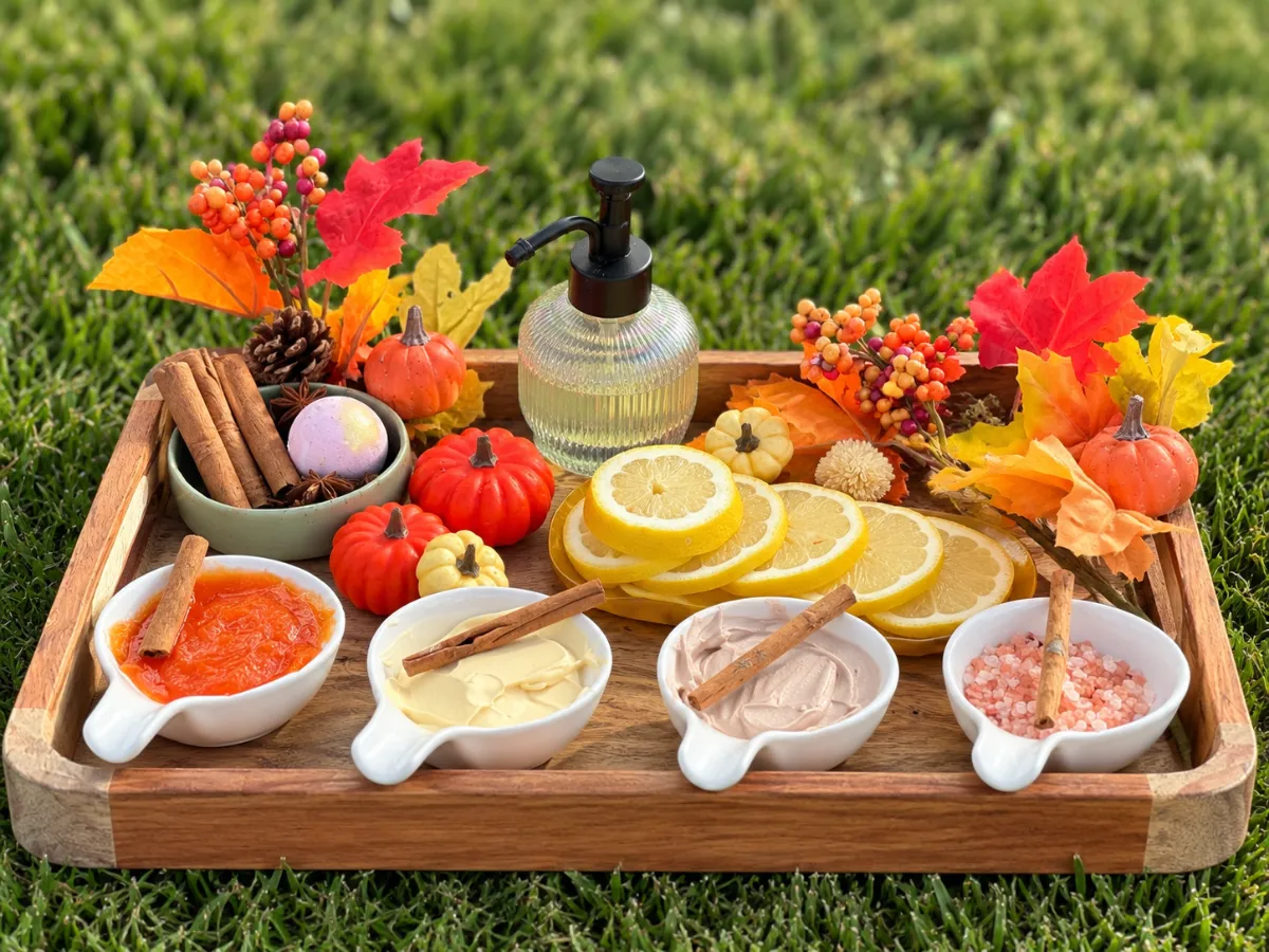 Pumpkin Pedicure pedicure tray